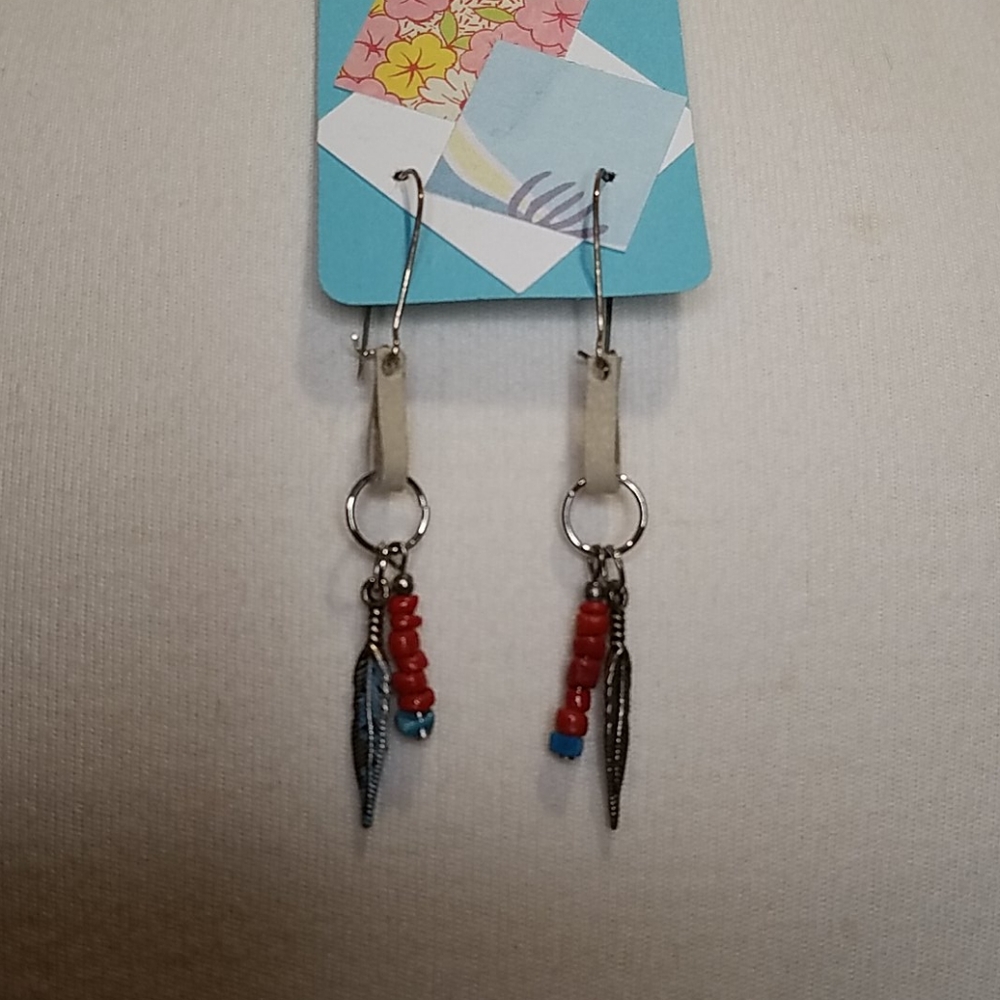 Boho Summer Multi-Media Earrings